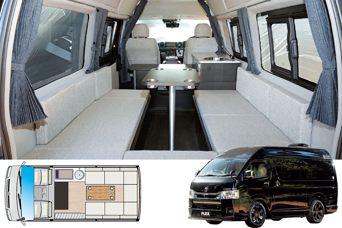 FLEX｜MOBY DICK NH#02｜AUTO CAMPER（オートキャンパー）